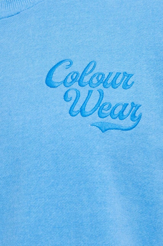 Colourwear bluza bawełniana 7010369 niebieski