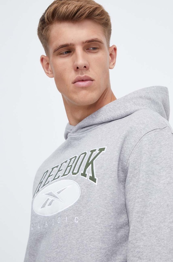Mikina Reebok Classic šedá 100036875