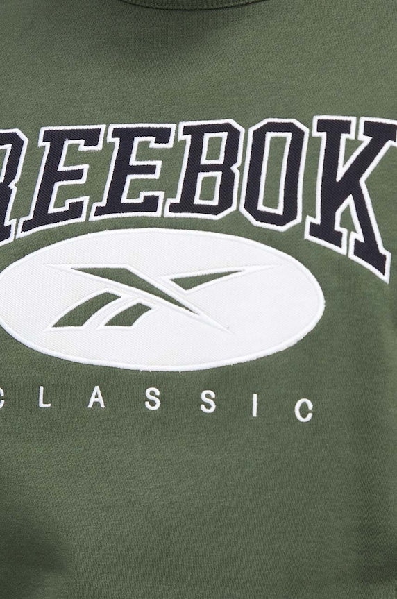 Μπλούζα Reebok Classic 100036879 πράσινο
