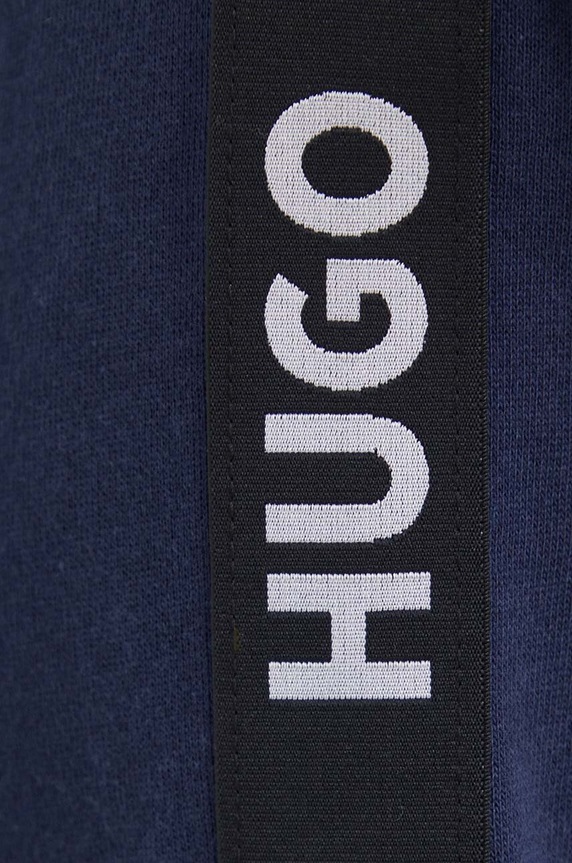 Βαμβακερό φούτερ HUGO 50497003 μπλε