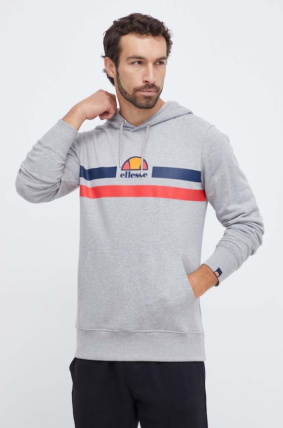 Dukserica Ellesse siva SHR13709