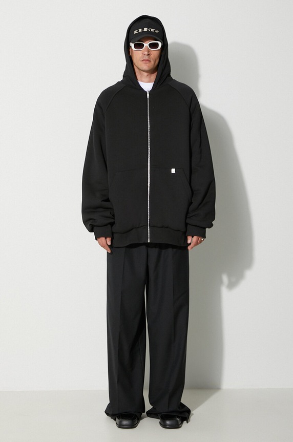 1017 ALYX 9SM felpa reversibile AAMOU0428FA01 nero AW23