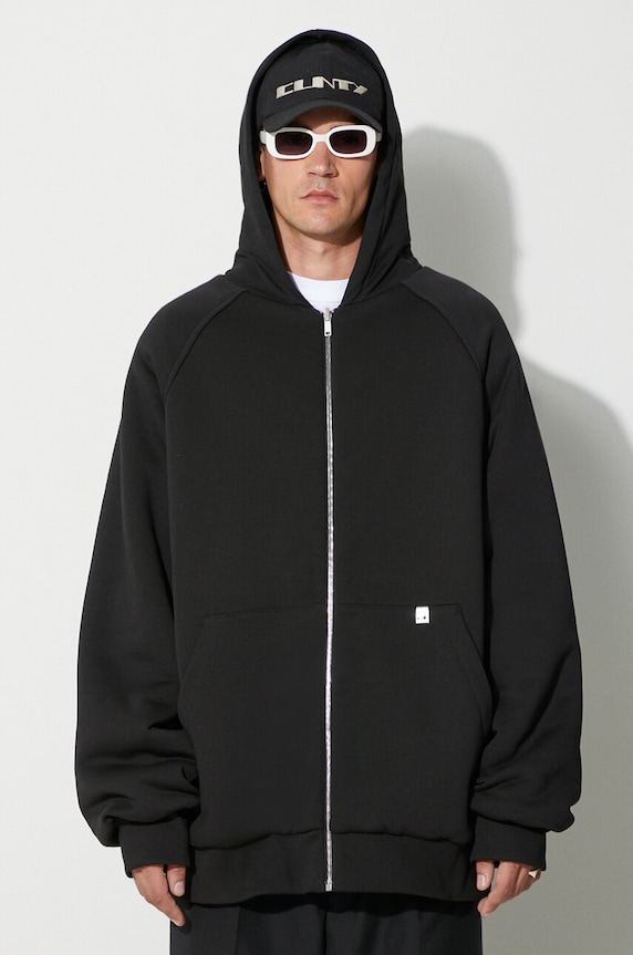 1017 ALYX 9SM felpa reversibile nero AAMOU0428FA01