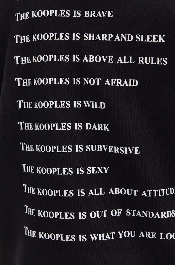 The Kooples bluza bawełniana HSWE25090K
