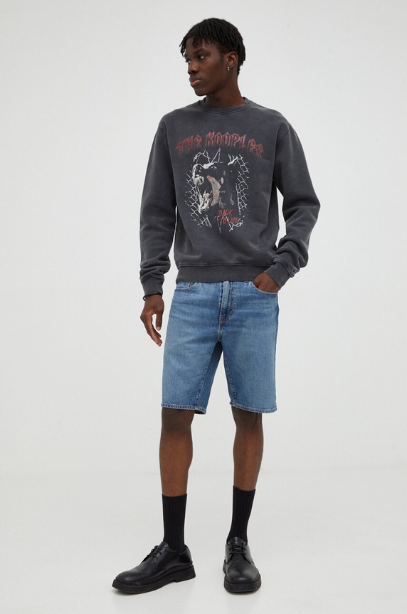 The Kooples felső HSWE27038K fekete AW23