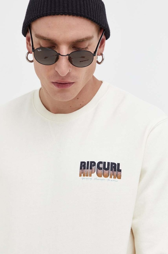 Mikina Rip Curl béžová 03AMFL