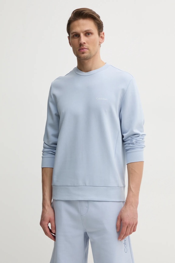 Dukserica Calvin Klein plava K10K109926