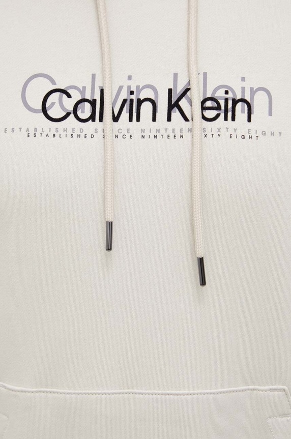 Calvin Klein bluza bawełniana K10K111815 beżowy