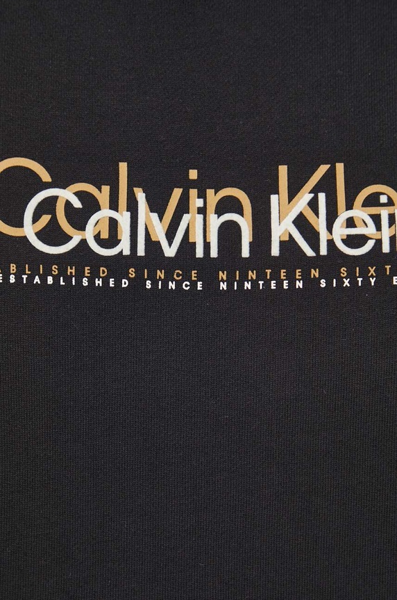 Calvin Klein bluza bawełniana K10K111815 czarny