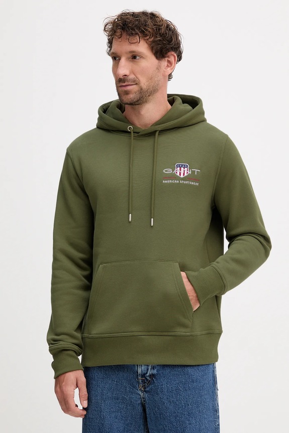 Gant bluză imprimeu verde 2047084