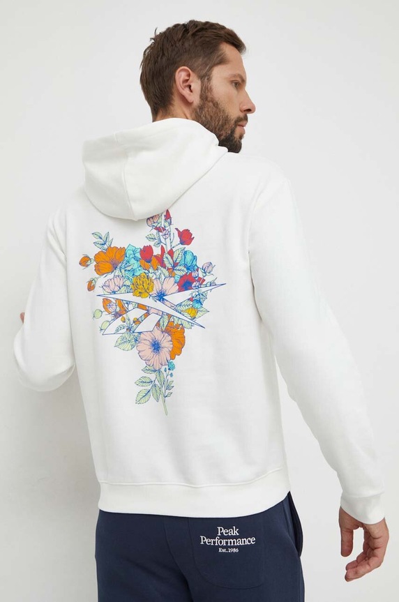 Reebok felső nyomtatásos fehér 100071826