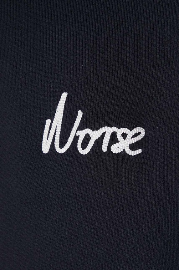 Хлопковая кофта Norse Projects Arne Relaxed Organic Chain Stitch Logo Hoodie N20.1358.7004
