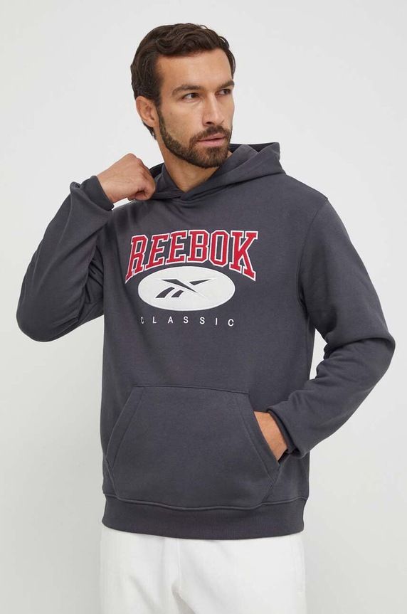 Reebok Classic bluza imprimeu gri 100036768