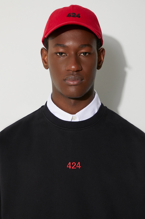 424 cotton sweatshirt 35424M42RX.236536 black