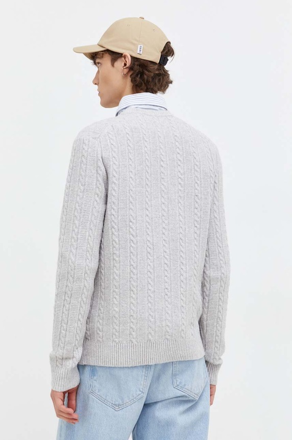 Odzież Abercrombie & Fitch sweter KI120.3249.130 szary