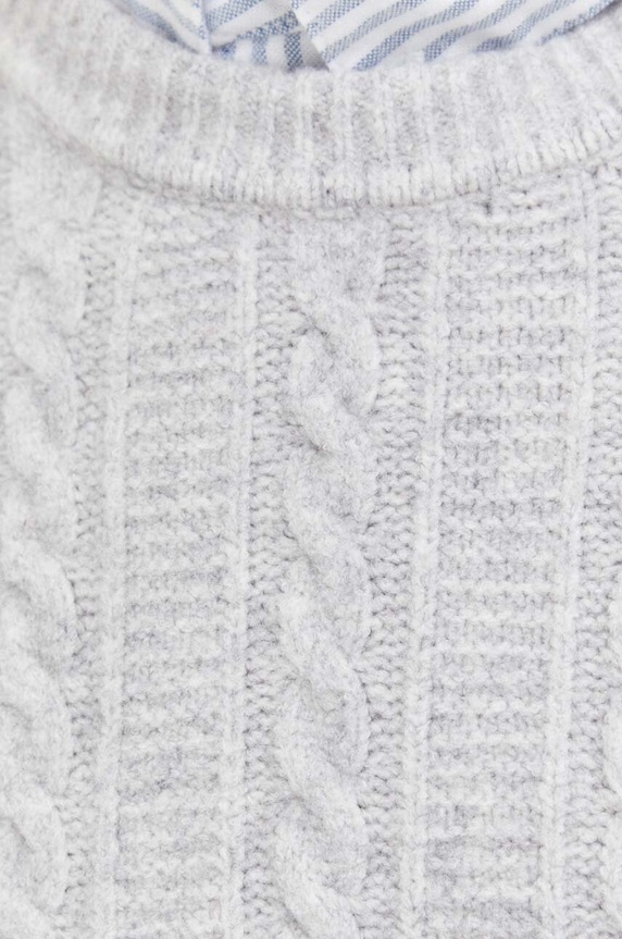 Abercrombie & Fitch sweter KI120.3249.130 szary