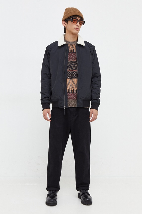 Abercrombie & Fitch sweter KI120.3268.408 brązowy AW23