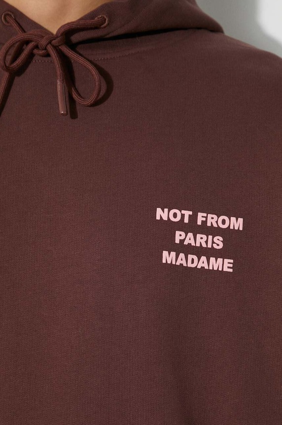 Drôle de Monsieur cotton sweatshirt Le Hoodie Slogan C.HO101.CO001.WN