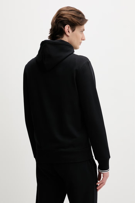 Ruházat Fred Perry pamut melegítőfelső J7536.198 fekete
