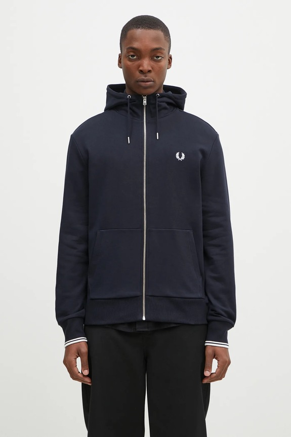 Fred Perry sweatshirt applique navy J7536.795