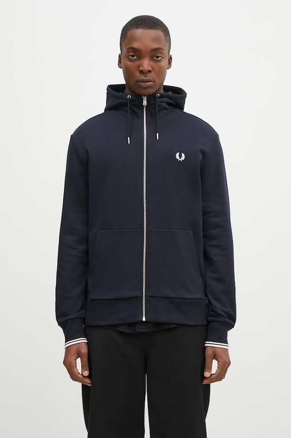 Fred Perry sweatshirt applique navy J7536.795