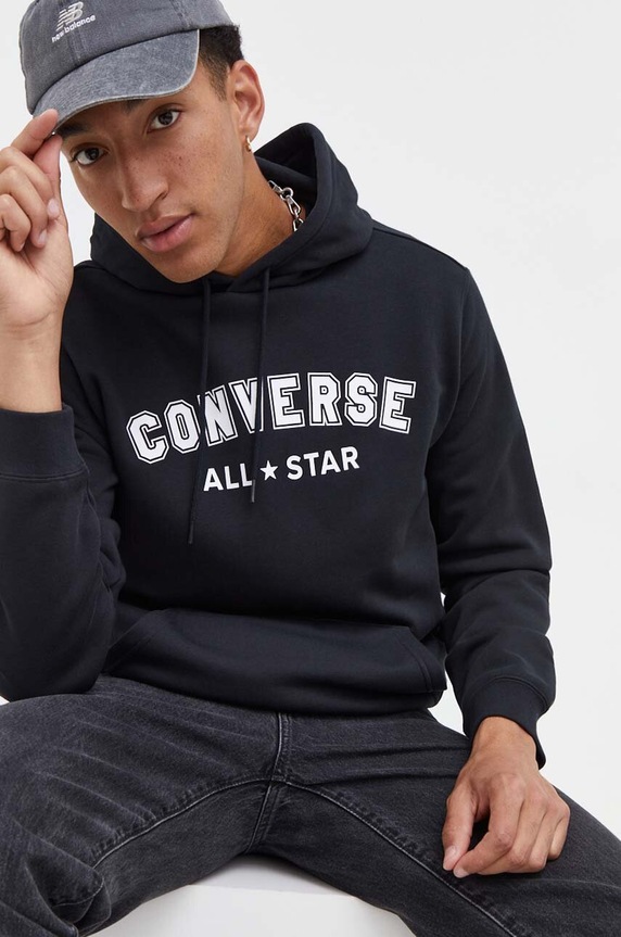 Converse bluza 10025411.A01 czarny SS24
