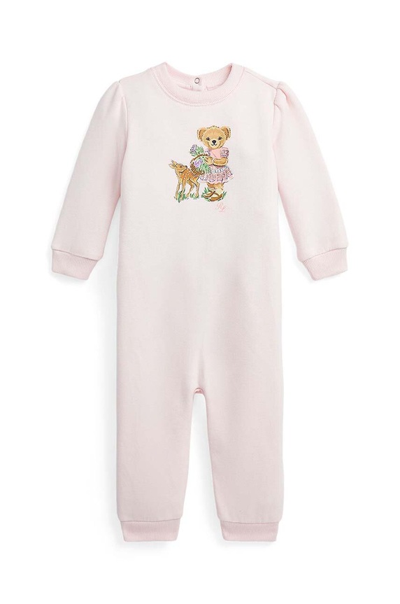 Polo Ralph Lauren pajacyk niemowlęcy różowy 310918156001