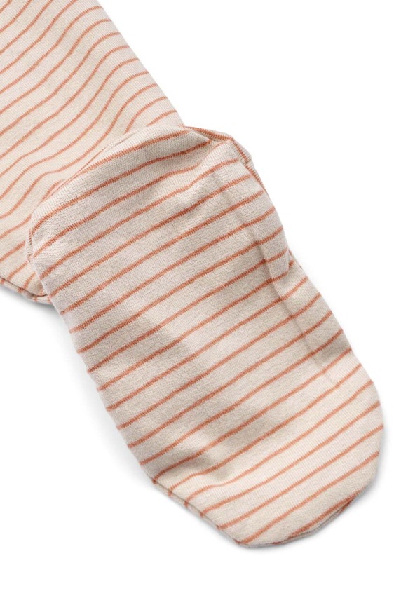 Liewood pajacyk niemowlęcy bawełniany pomarańczowy LW17971