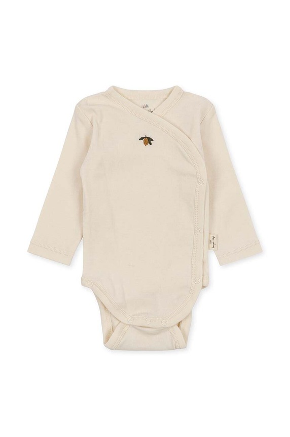 Момче Konges Sløjd бебешки комплект от памук MATERNITY PACKAGE 3 броя KS6041 бял