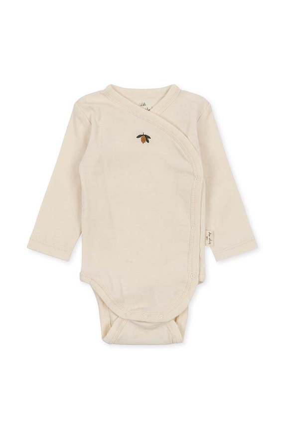 Момче Konges Sløjd бебешки комплект от памук MATERNITY PACKAGE 3 броя KS6041 бял