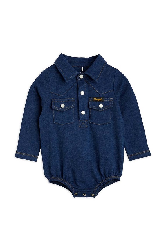 BIMBA Mini Rodini body neoanto Mini Rodini x Wrangler 2384010060 blu navy