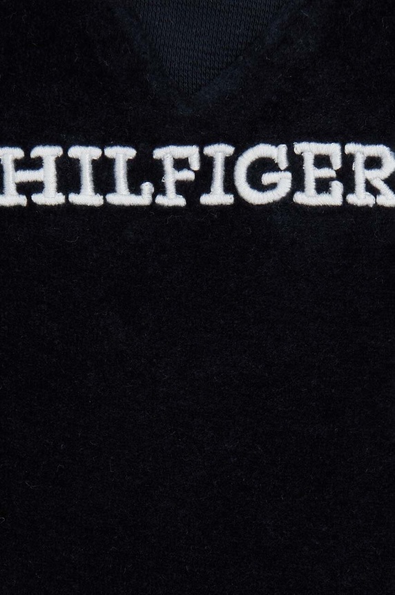 Chłopiec Tommy Hilfiger pajacyk niemowlęcy KN0KN01665.9BYX granatowy
