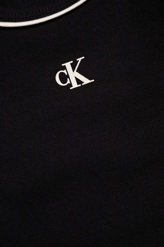 Calvin Klein Jeans body niemowlęce 2-pack IN0IN00111.9BYX czarny