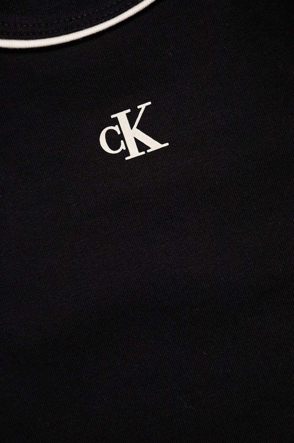 Calvin Klein Jeans body niemowlęce 2-pack IN0IN00111.9BYX czarny