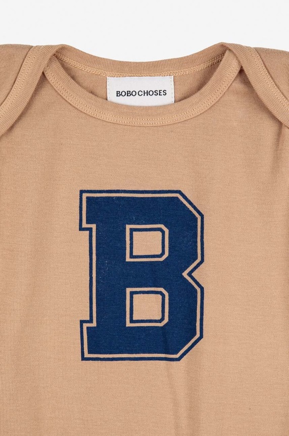 Bobo Choses body niemowlęce 2-pack żółty 223AB015