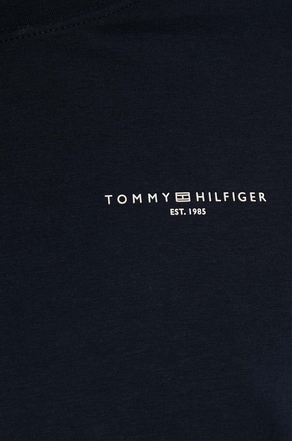 Majica z dolgimi rokavi Tommy Hilfiger WW0WW39784 mornarsko modra