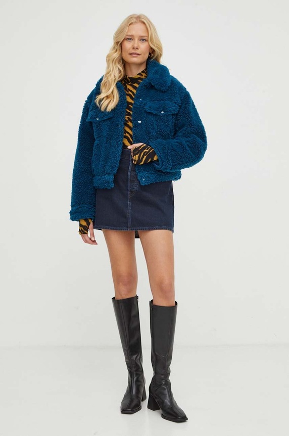 Majica dugih rukava Levi's A5920.0001 smeđa AW23