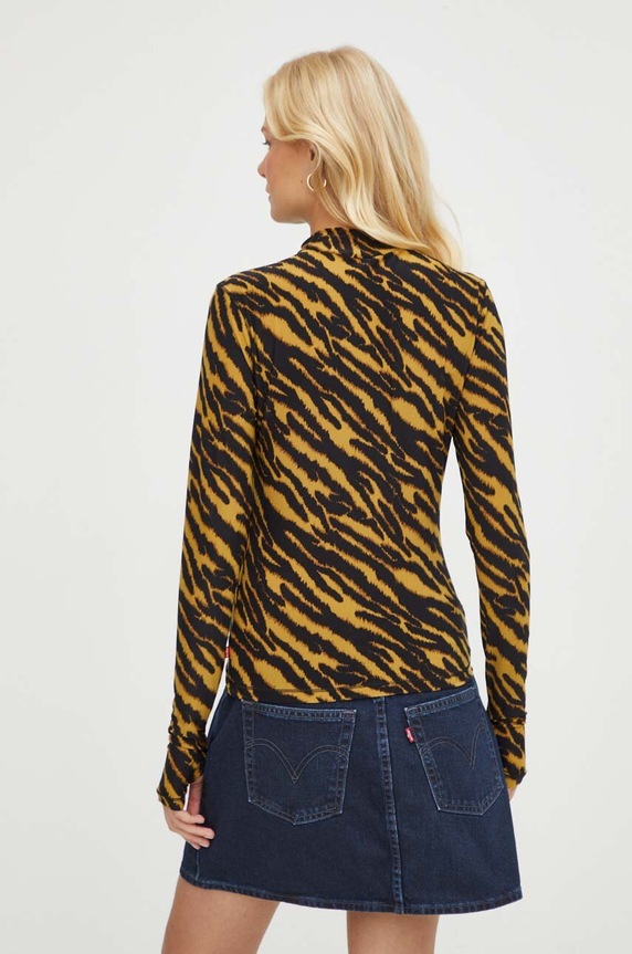 Odjeća Majica dugih rukava Levi's A5920.0001 smeđa