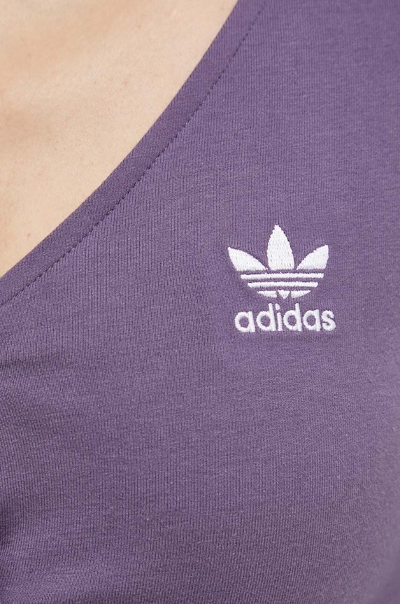 adidas Originals longsleeve fioletowy IK6616