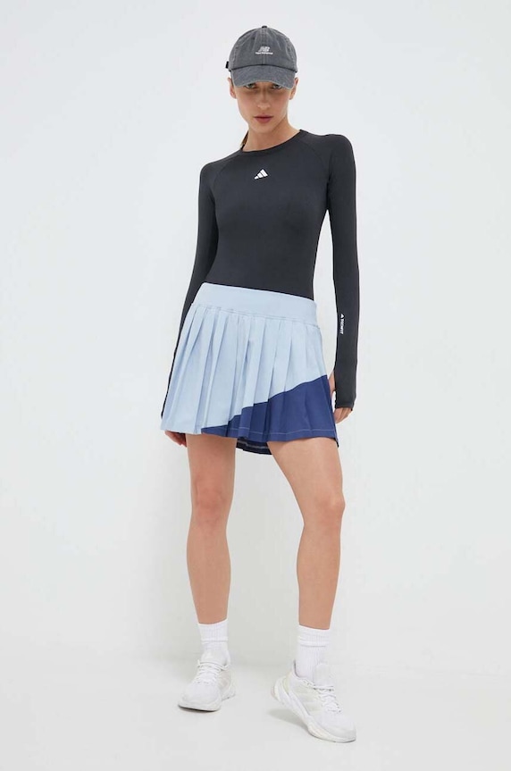 adidas Performance edzős hosszú ujjú Techfit HY3214 fekete AW23