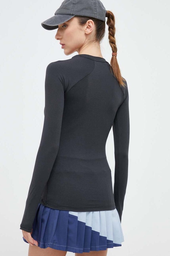 Ruházat adidas Performance edzős hosszú ujjú Techfit HY3214 fekete