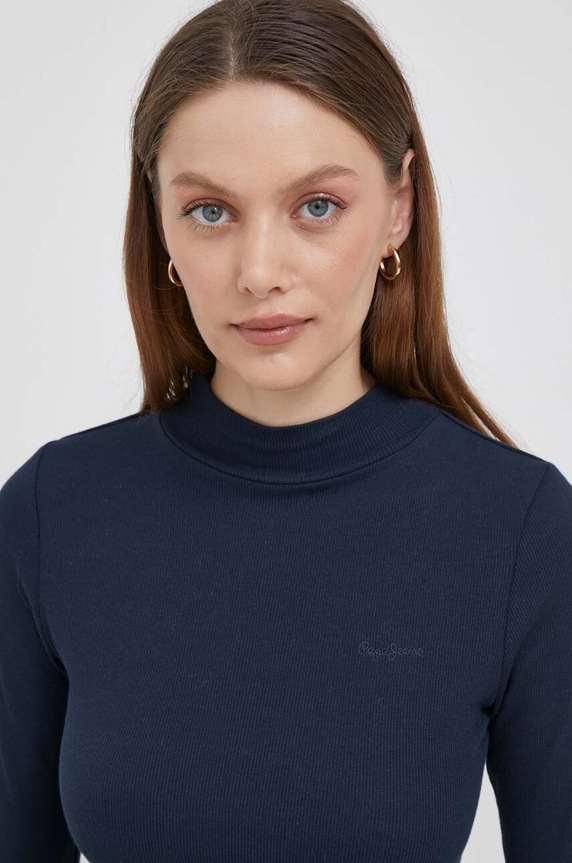 Odzież Pepe Jeans longsleeve PL505711.594 granatowy