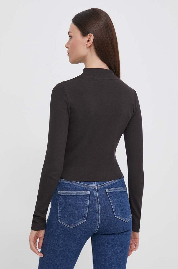 Дрехи Блуза с дълги ръкави Pepe Jeans PL505711.999 черен