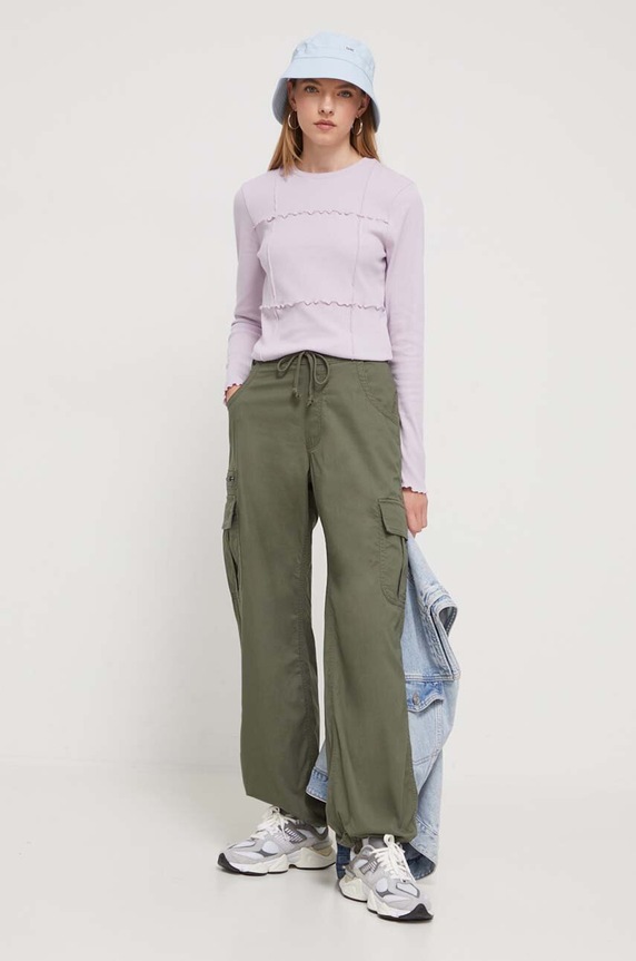 Vans hosszú ujjú VN00076JC7S1 lila SS24