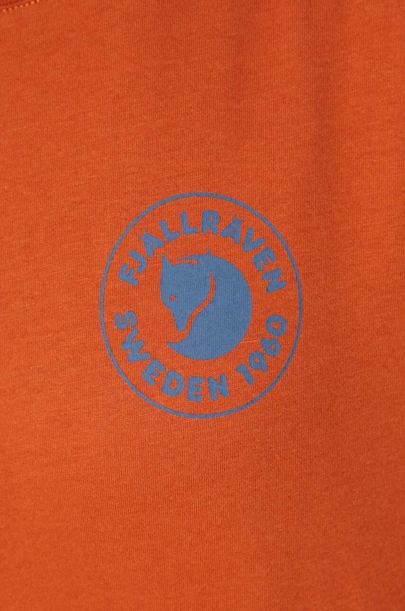 Бавовняний лонгслів Fjallraven 1960 Logo F86989.243