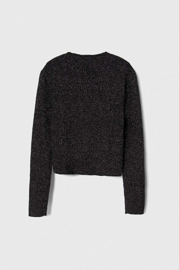 United Colors of Benetton gyerek pulóver 15BJC106C.G.SEASONAL fekete AW23