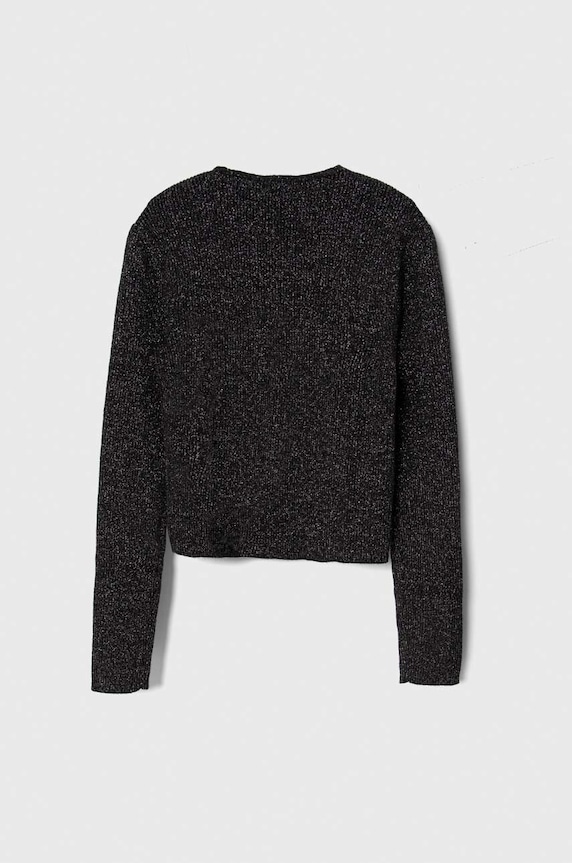 United Colors of Benetton gyerek pulóver 15BJC106C.G.SEASONAL fekete AW23