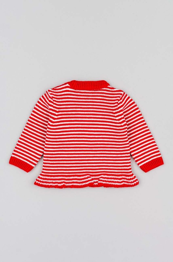 zippy sweter niemowlęcy 3105623301 czerwony AW23