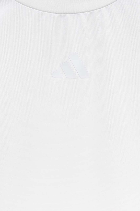 Chłopiec adidas Performance longsleeve dziecięcy TF LS TEE Y IA1214 biały