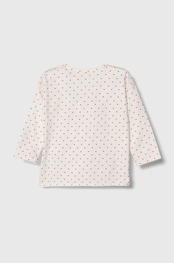 United Colors of Benetton baba pamut hosszú ujjú 3K84A103I.W.SEASONAL fehér AW23